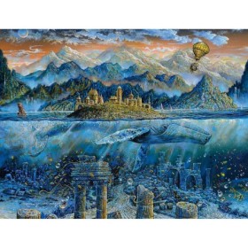 Puzzle Balena Fantastica, 2000 Piese Ravensburger - 1